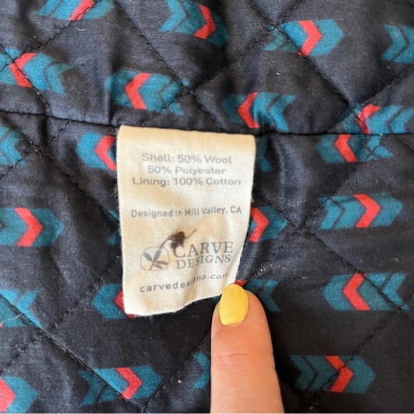 Red Wool Coat - Picture 4 of 7